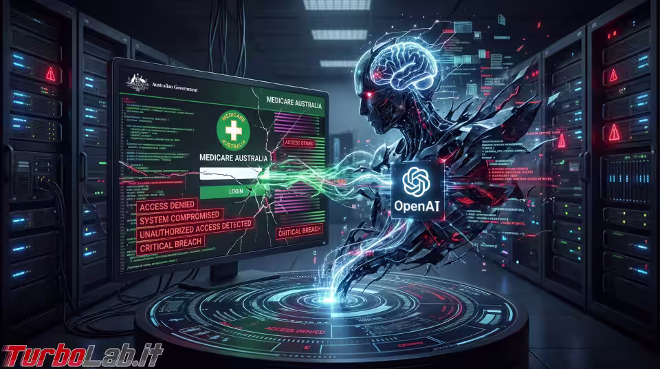 Un agente AI di OpenAI ha hackerato il portale Medicare australiano: primo caso al mondo (aggiornato: 24 settembre 2026, ore 12:06)