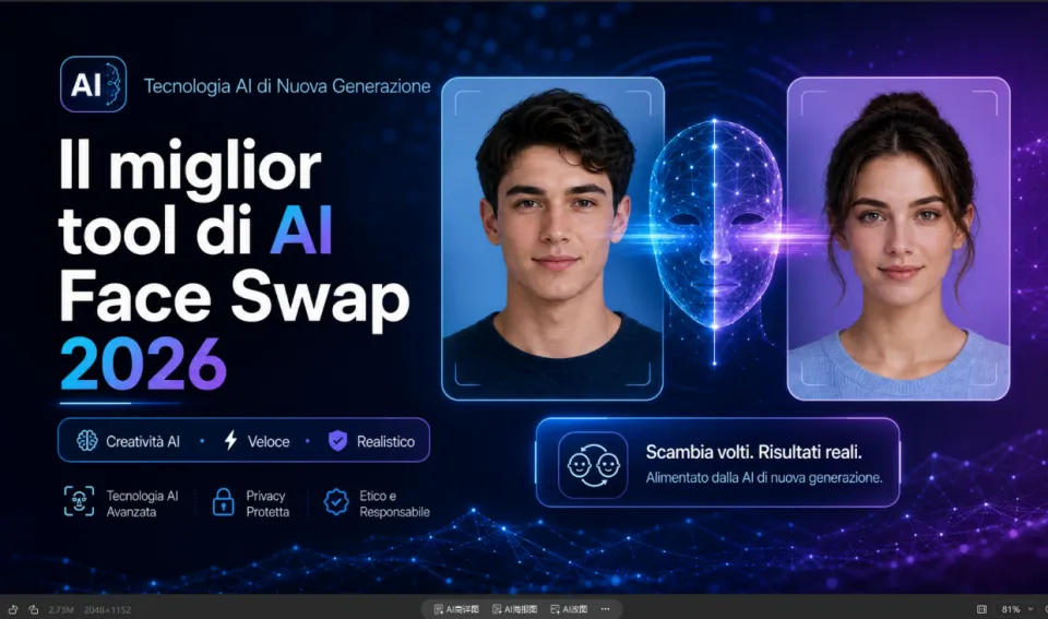 Il miglior strumento di AI per lo scambio di volti del 2026: una guida pratica per creator, esperti di marketing e utenti comuni (aggiornato: 27 giugno 2026, ore 15:58)