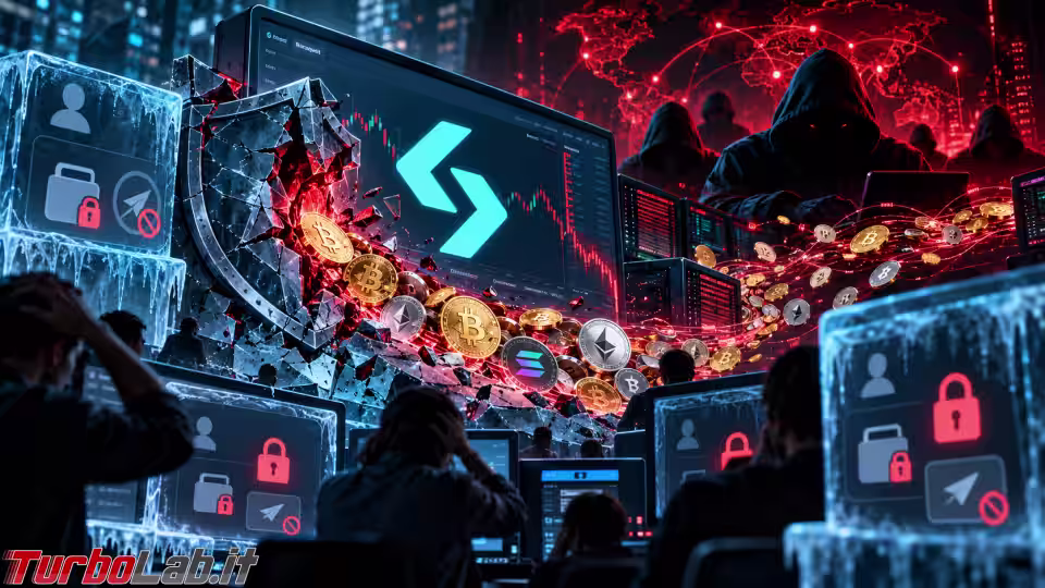 Bitget hackerato: sottratti 351,6 milioni di dollari, prelievi bloccati per tutti (aggiornato: 25 settembre 2026, ore 07:06)