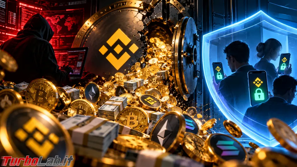Binance è stato hackerato: sottratti 2,5 miliardi di dollari, ma i conti degli utenti sono al sicuro (aggiornato: 29 ottobre 2026, ore 23:20)