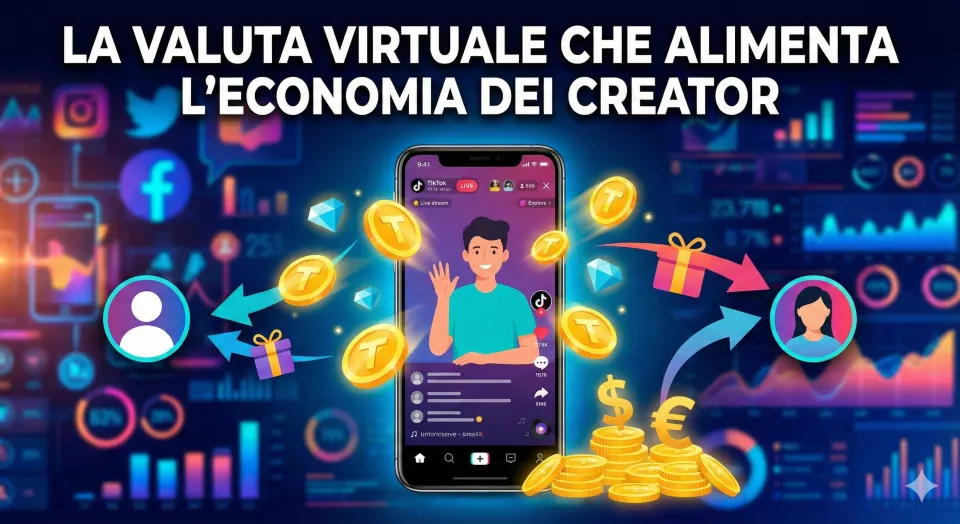 La valuta virtuale che alimenta l'economia dei creator (aggiornato: 3 dicembre 2025, ore 15:03)