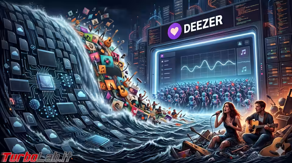 Il 44% della nuova musica è generata da intelligenza artificiale, l'85% degli stream è fraudolenta. Il report di Deezer (aggiornato: 20 aprile 2026, ore 21:34)