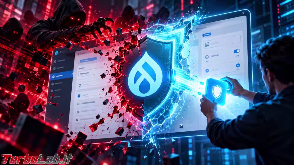 Drupal, falla critica in Field UI: installa subito la patch! (aggiornato: 16 ottobre 2026, ore 19:39)