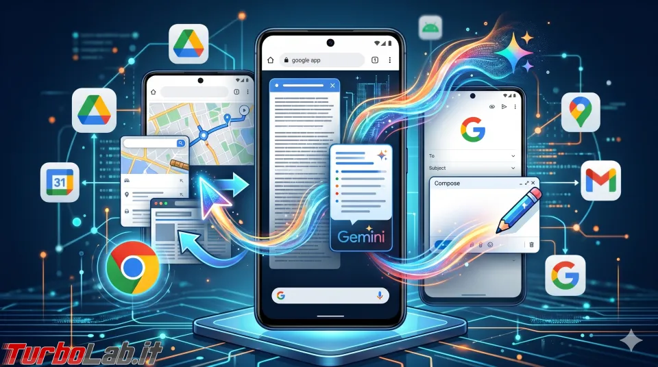 Gemini 3.1 integrato in Chrome per Android: navigazione automatica, riassunti, e assistente per Gmail (aggiornato: 12 maggio 2026, ore 22:51)