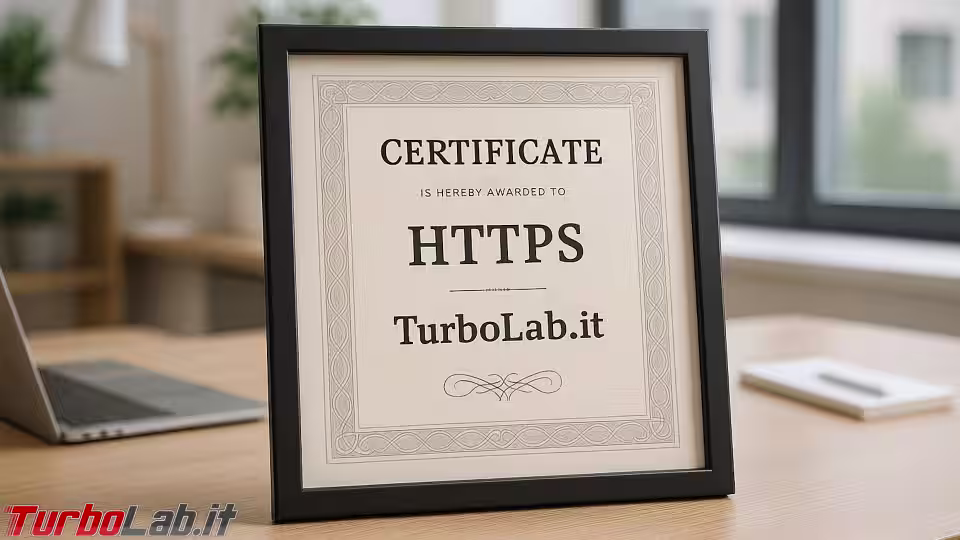 Immagine 1 https certificate Immagine 1 https certificate