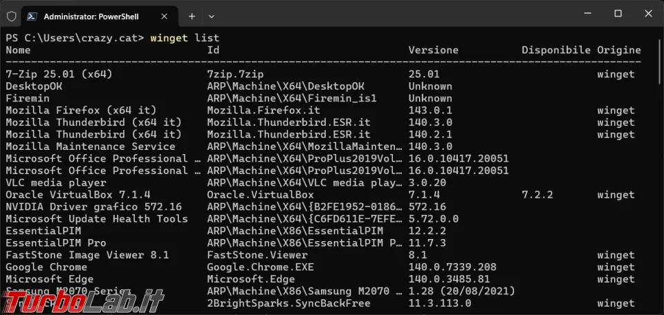 Come utilizzare Winget per installare, aggiornare e disinstallare i programmi dalla linea di comando (aggiornato: settembre 2025)