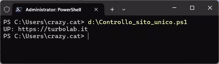 Come controllare se un sito è up o down tramite Powershell (aggiornato: luglio 2026)