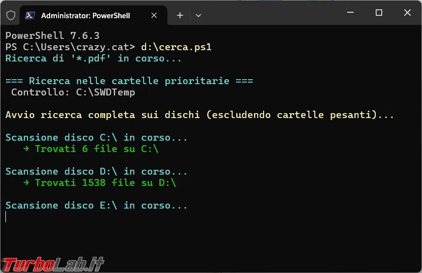 Come ricercare i file nel disco fisso con PowerShell (aggiornato: luglio 2026)