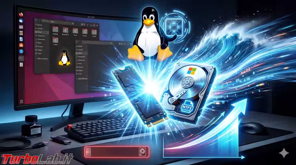 Linux 7.1 integra un nuovo driver NTFS: fino al 110% più veloce di NTFS3 (aggiornato: 20 aprile 2026, ore 23:43)