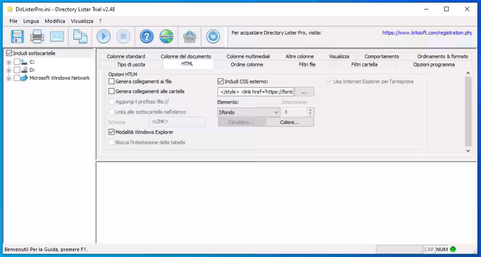 Immagine 7 listerHTML-
