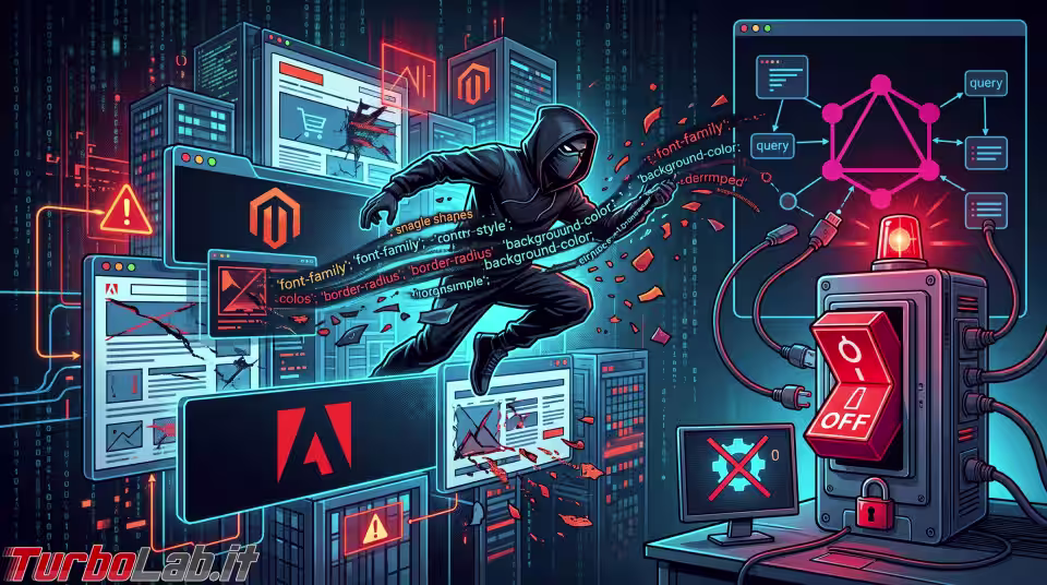 StyleSmuggler colpisce Magento e Adobe Commerce: niente patch, disattiva subito GraphQL (aggiornato: 7 settembre 2026, ore 07:09)