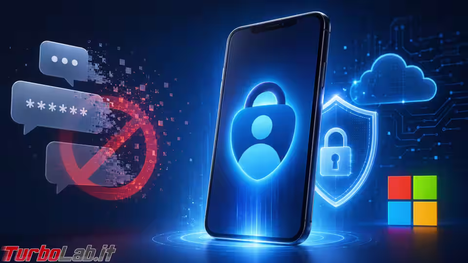 Account Microsoft: niente più codici via SMS, Authenticator è ora obbligatorio (aggiornato: 19 maggio 2026, ore 07:32)