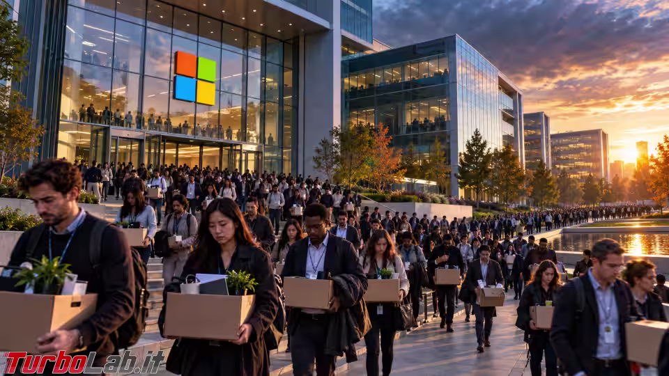 Immagine 1 Microsoft Campus Exodus at Sunset