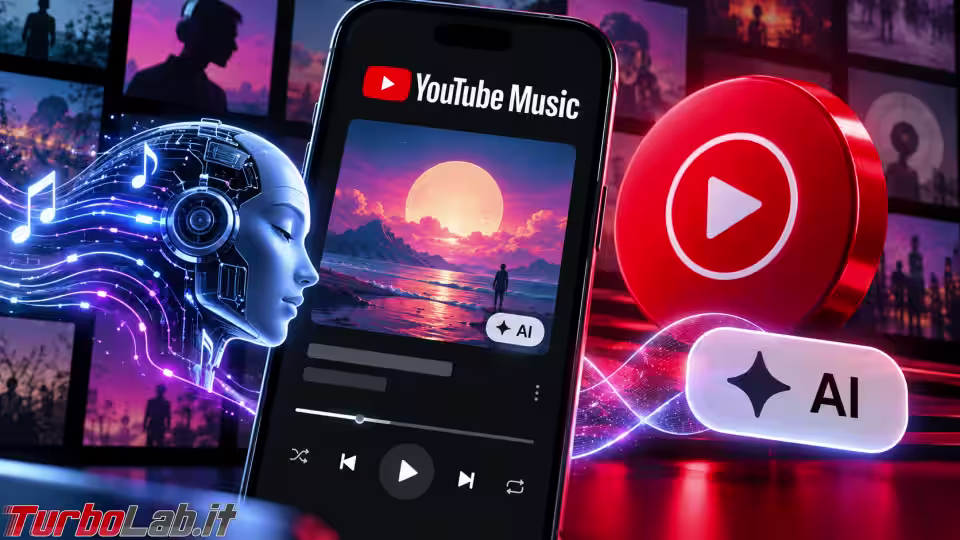 Finalmente, YouTube Music introduce le etichette per i brani generati con l'AI (aggiornato: 15 ottobre 2026, ore 23:27)