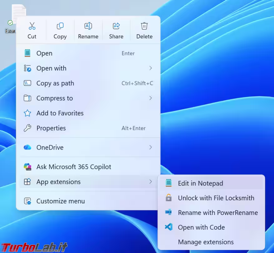 Windows 11, Microsoft modifica il menu contestuale (tasto destro) di Esplora file: meno voci di default, più velocità, più personalizzazione (aggiornato: 18 agosto 2026, ore 08:51)