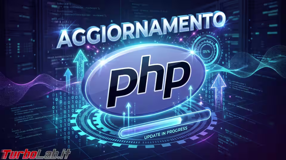 Immagine 1 php update upgrade aggiornamento