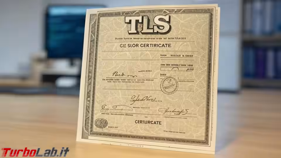 Immagine 3 tls certificat
