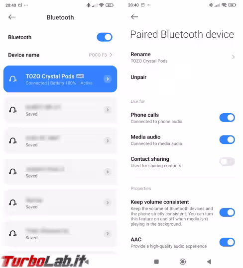 Immagine 4 tozo android bluetooth