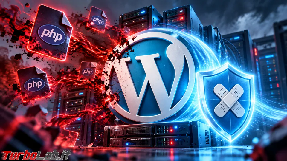 WordPress, exploit attivo su una falla critica: file PHP malevoli già sui server, aggiornamento 7.1.2 già disponibile (aggiornato: 24 settembre 2026, ore 07:58)