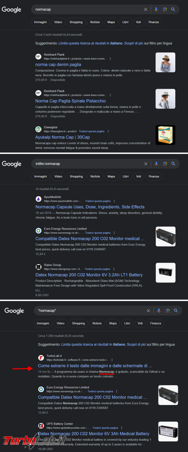 Come migliorare ricerche Google dorks